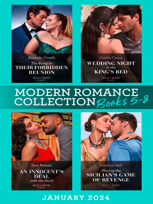 Title details for Modern Romance January 2024 Books 5-8 by Amanda Cinelli - Available